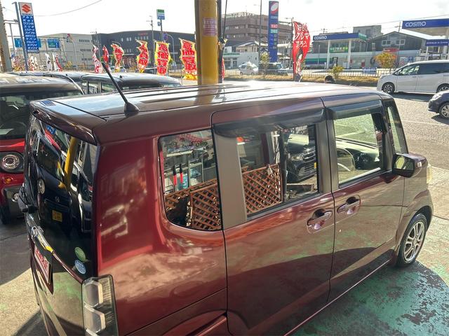 N-BOX G・Lパッケージ パワースライドドア 純正CDデッキ ステアスイッチ スマートキー プッシュスタート オートエアコン 純正アルミ(2024年製タイヤ) アームレスト コンピューター診断済み(22枚目)