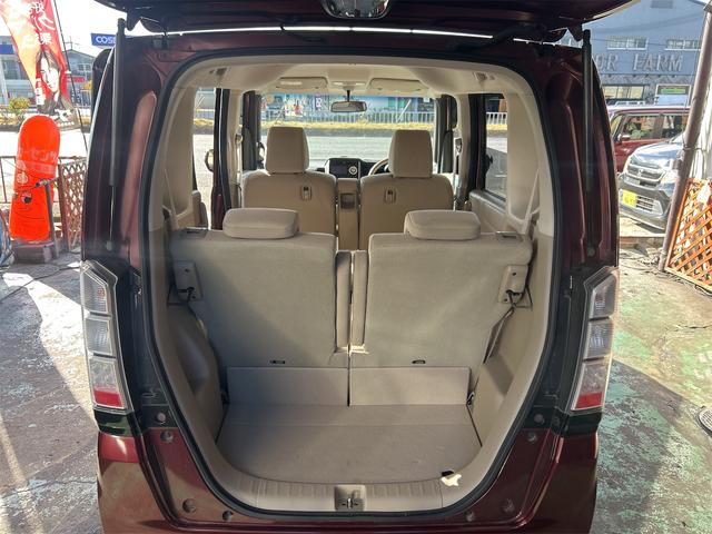 N-BOX G・Lパッケージ パワースライドドア 純正CDデッキ ステアスイッチ スマートキー プッシュスタート オートエアコン 純正アルミ(2024年製タイヤ) アームレスト コンピューター診断済み(41枚目)