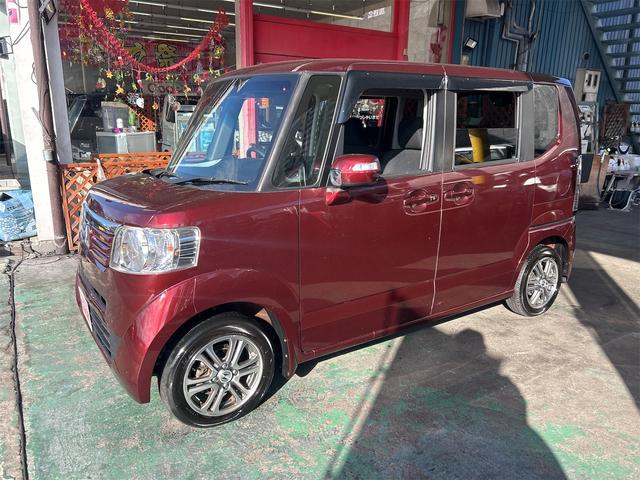 N-BOX G 特別仕様車SSパッケージ パナソニックHDDナビ DVD フルセグ 両側パワースライドドア スマートキー2個 プッシュスタート 純正アルミ オートエアコン ブラックシート コンピューター診断済み(14枚目)