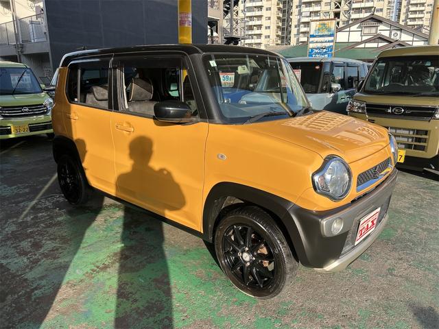 ハスラー Gハイブリッド デカナビ Bluetoothオーディオ DVD フルセグ バックモニター ハイブリッド&モーター 社外ブラックアルミ 純正ラバーマット フォグランプ レーダーブレーキサポート(8枚目)