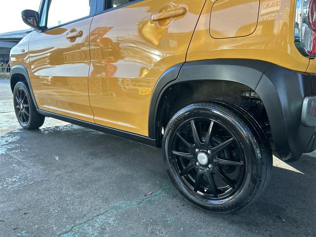 ハスラー Gハイブリッド デカナビ Bluetoothオーディオ DVD フルセグ バックモニター ハイブリッド&モーター 社外ブラックアルミ 純正ラバーマット フォグランプ レーダーブレーキサポート(17枚目)