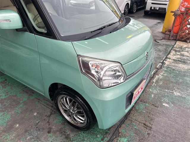 スペーシア Ｔ　水冷直列３気筒ＩＣターボ　メモリーナビ　Ｂｌｕｅｔｏｏｔｈオーディオ　ＤＶＤ　ワンセグ　パワースライドドア　スマートキー　ベンチシート　アームレスト　シートカバー　社外アルミホイール　車検９／４／２５（4枚目）