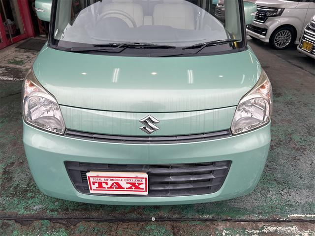 スペーシア Ｔ　水冷直列３気筒ＩＣターボ　メモリーナビ　Ｂｌｕｅｔｏｏｔｈオーディオ　ＤＶＤ　ワンセグ　パワースライドドア　スマートキー　ベンチシート　アームレスト　シートカバー　社外アルミホイール　車検９／４／２５（6枚目）