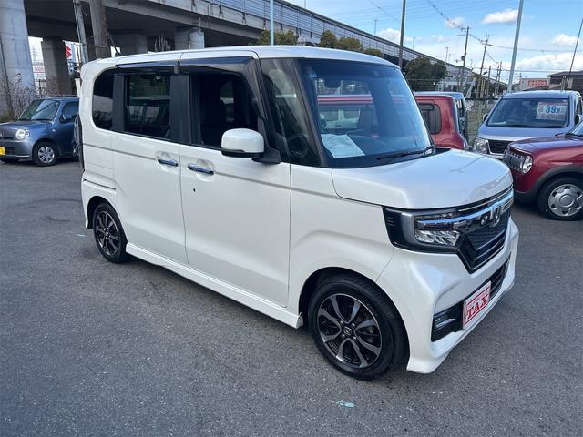 N-BOXカスタム G・Lホンダセンシング 追尾式アダプティブクルーズコントロール メモリーナビ Bluetoothオーディオ DVD フルセグ バックモニター 自動ドア LEDライト シーケンシャルウィンカー(8枚目)