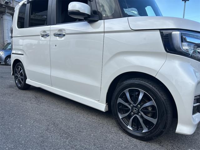 N-BOXカスタム G・Lホンダセンシング 追尾式アダプティブクルーズコントロール メモリーナビ Bluetoothオーディオ DVD フルセグ バックモニター 自動ドア LEDライト シーケンシャルウィンカー(9枚目)