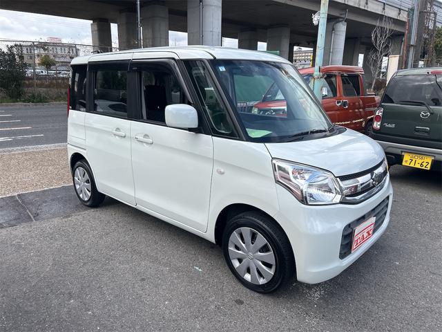 スペーシア Gリミテッド 最終型モデル×ハイブリッド&モーター メモリーナビ Bluetoothオーディオ DVD フルセグ ベンチシート アームレスト デュアルレーダーブレーキサポート(8枚目)