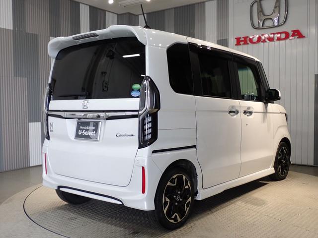 Ｎ－ＢＯＸカスタム Ｇ・Ｌターボホンダセンシング　ワンオーナー車　　ギャザスメモリーナビ　ＣＤ　ホンダセンシング　前後ドライブレコーダー　ＬＥＤヘッドライト　ＥＴＣ　１５インチアルミホイール　フロントヒーターシート（8枚目）