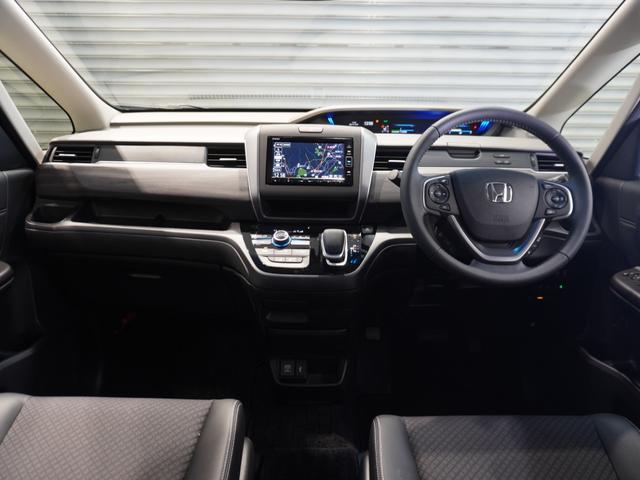 フリード＋ハイブリッド ハイブリッドＧ・ホンダセンシング　禁煙車　メモリーナビ　リンクアップフリー　ＭｕｓｉｃＲａｃｋ　フルセグ　ホンダセンシング　ＬＥＤヘッドライト　ＥＴＣ　前後ドライブレコーダー　Ｕ－Ｓｅｌｅｃｔ１年間走行無制限保証（13枚目）