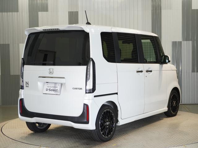 N-BOXカスタム ターボコーディネートスタイル 禁煙車 純正メモリーナビ フルセグ MusicRack フロントシートヒーターホンダセンシング LEDヘッドライト ETC 前後ドライブレコーダー U-SelectPlemium2年間走行無制限保証(26枚目)