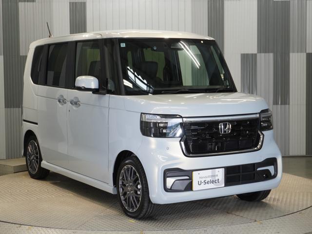N-BOXカスタム ターボ 当社試乗車 禁煙車 純正メモリーナビ フロントシートヒーター ホンダセンシング 前後センサー LEDヘッドライト ETC ドライブレコーダー U-SelectPlemium2年間走行無制限保証(7枚目)