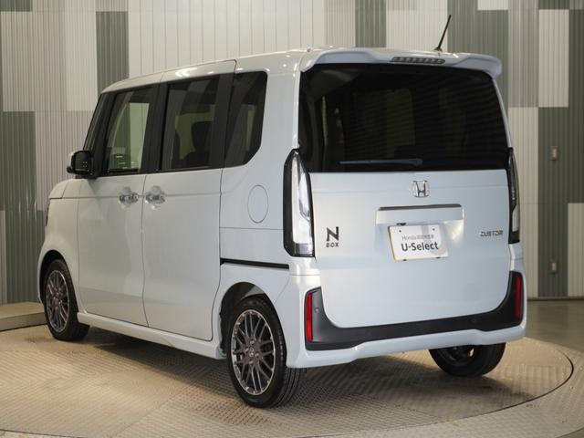 N-BOXカスタム ターボ 当社試乗車 禁煙車 純正メモリーナビ フロントシートヒーター ホンダセンシング 前後センサー LEDヘッドライト ETC ドライブレコーダー U-SelectPlemium2年間走行無制限保証(8枚目)
