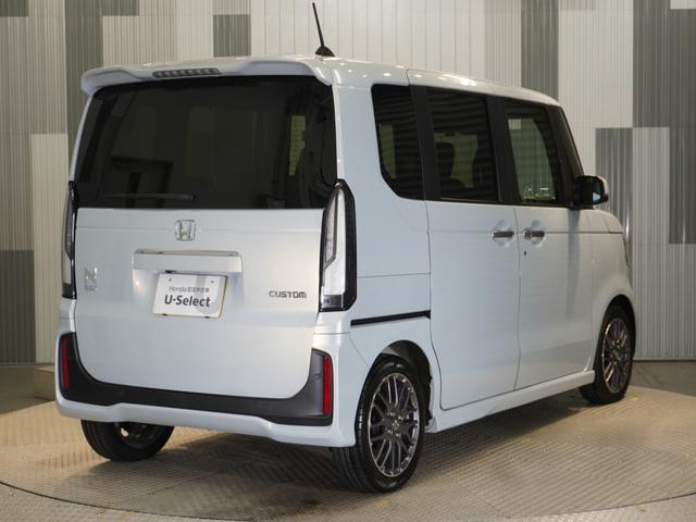 N-BOXカスタム ターボ 当社試乗車 禁煙車 純正メモリーナビ フロントシートヒーター ホンダセンシング 前後センサー LEDヘッドライト ETC ドライブレコーダー U-SelectPlemium2年間走行無制限保証(26枚目)