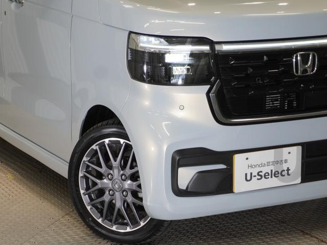 N-BOXカスタム ターボ 当社試乗車 禁煙車 純正メモリーナビ フロントシートヒーター ホンダセンシング 前後センサー LEDヘッドライト ETC ドライブレコーダー U-SelectPlemium2年間走行無制限保証(31枚目)