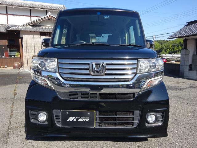 Ｎ－ＢＯＸカスタム Ｇ・Ｌパッケージ　純正ナビ　バックカメラ　ＥＴＣ　前後ドライブレコーダー　パワースライドドア　禁煙車　ワンオーナー（2枚目）