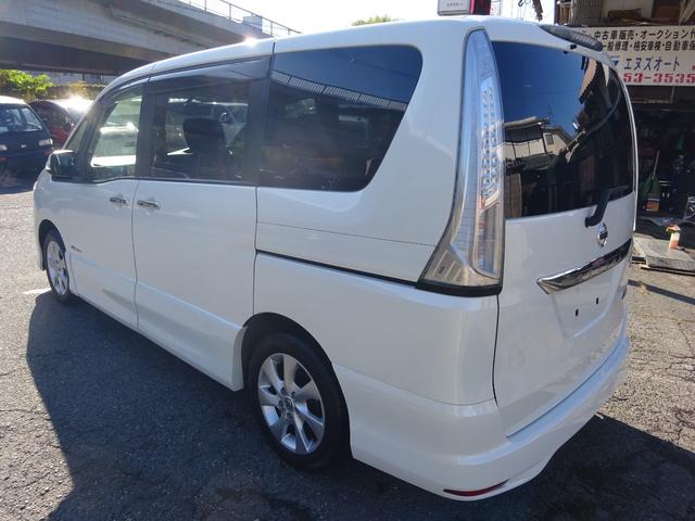 セレナ ハイウェイスター　Ｓ－ハイブリッド　Ｖセレクション　純正８インチナビ　ＴＶ　バックカメラ　ＥＴＣ　１０．２インチフリップダウンモニター　両側パワースライド　インテリジェントキー　キセノンヘッドライト　クルーズコントロール　社外デジタルインナーミラー（8枚目）