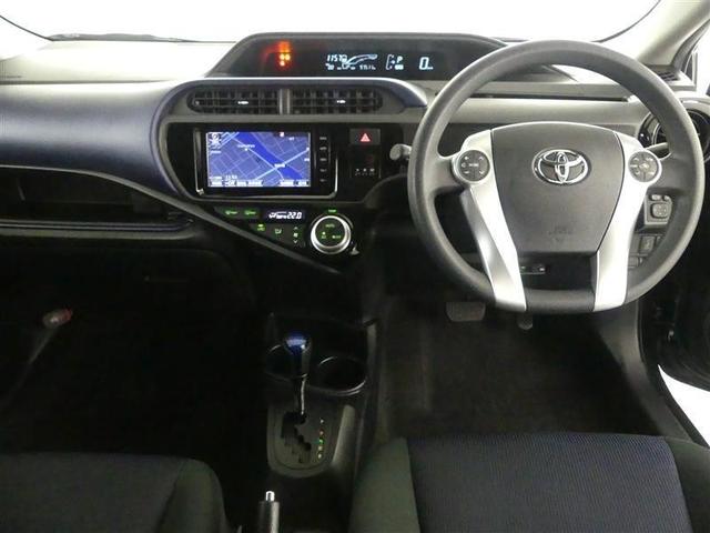 アクア S サイドエアバック スマートキープッシュスタート キーレスエントリ フルセグ地デジ イモビ ナビ&TV ワンオーナー車 オートエアコン デュアルエアバック ESC Bカメラ パワーウィンドウ ETC(4枚目)