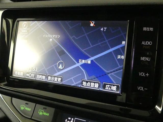 アクア S サイドエアバック スマートキープッシュスタート キーレスエントリ フルセグ地デジ イモビ ナビ&TV ワンオーナー車 オートエアコン デュアルエアバック ESC Bカメラ パワーウィンドウ ETC(6枚目)