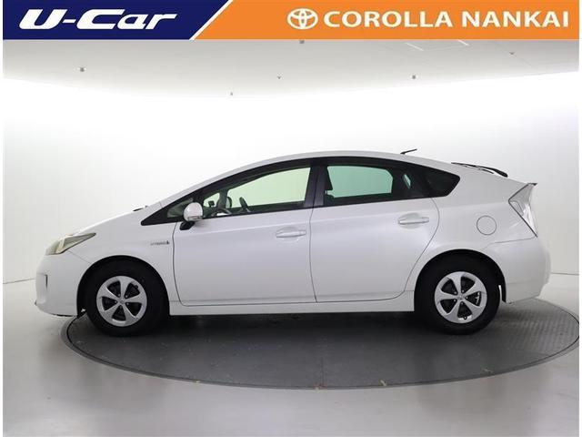 プリウス Ｓ　Ｂモニタ－　フルセグ地デジ　インテリキー　デュアルエアバック　エアＢ　イモビライザー　ドライブレコ－ダ－　ＤＶＤ再生可能　ワンオーナー車　ナビＴＶ　ＡＵＴＯエアコン　横スベリ防止　アルミホイール（2枚目）