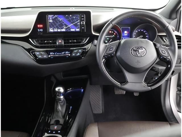 C-HR G ハーフ革 TSS DVD再生可 バックモニタ イモビライザー ナビ&TV ETC付 キーフリーシステム スマキー 横滑り防止機能 クルーズC ドライブレコ-ダ- エアバッグ サイドカーテンエアバック(4枚目)