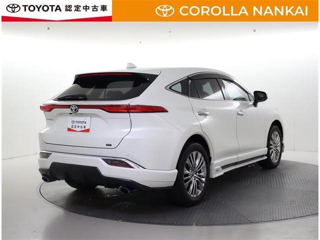 ハリアー Ｚ　エアロ　盗難防止　運転席パワーシート　地デジ　横滑防止装置　リアビューカメラ　ヘッドライトＬＥＤ　アルミホイール　Ｗエアバッグ　キーレス　ドラレコ付き　スマートキ－　サイドエアバッグ　エアコン　ＡＢＳ（3枚目）