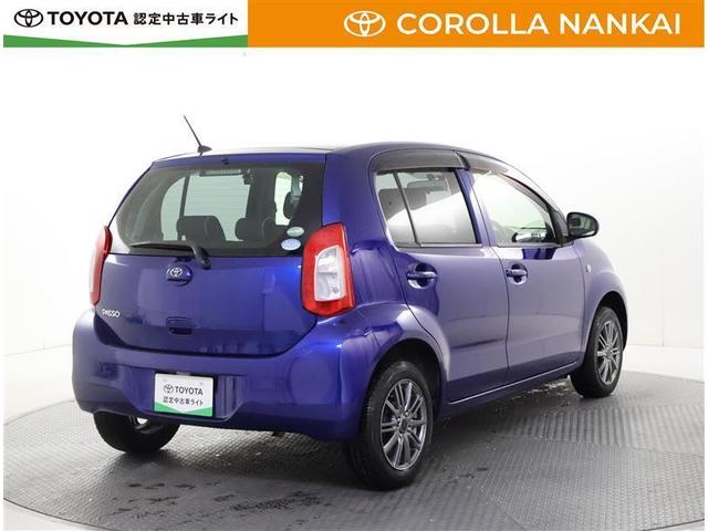 パッソ １．０Ｘ　Ｌパッケージ・キリリ　ドライブレコーダ　盗難防止　地デジＴＶ　ナビＴＶ　アルミホイール　Ａストップ　運転席エアバッグ　バックモニター　スマ－トキー　両席エアバック　ＤＶＤ　ベンチシート　キーレスエントリー　ＥＳＣ　ＥＴＣ（3枚目）