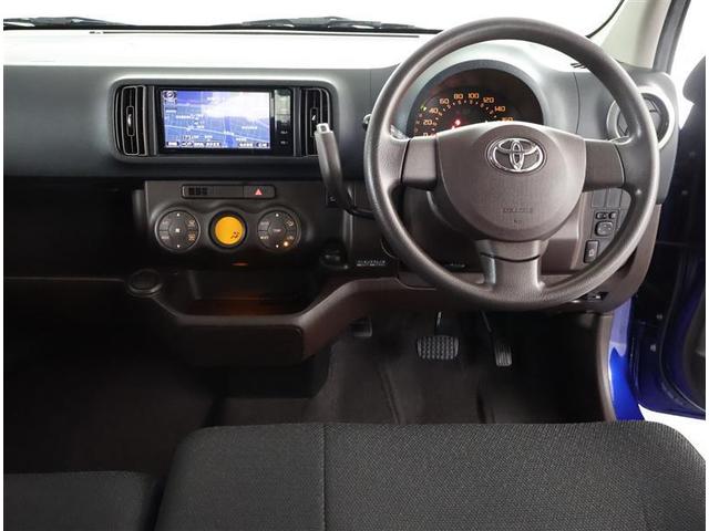 パッソ １．０Ｘ　Ｌパッケージ・キリリ　ドライブレコーダ　盗難防止　地デジＴＶ　ナビＴＶ　アルミホイール　Ａストップ　運転席エアバッグ　バックモニター　スマ－トキー　両席エアバック　ＤＶＤ　ベンチシート　キーレスエントリー　ＥＳＣ　ＥＴＣ（4枚目）