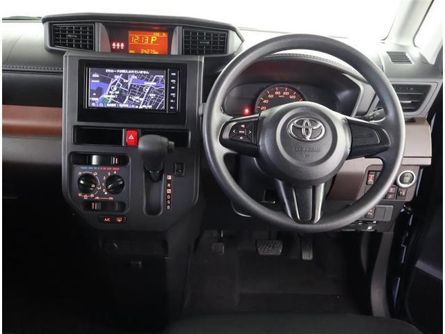 ルーミー Ｘ　Ｓ　エアバック　左パワースライド　インテリキー　パワーウィンドウ　アイドリングＳ　地デジ　バックカメラ　ＥＴＣ　横滑防止装置　マニュアルエアコン　イモビライザー　ＤＶＤ再生　ダブルエアバッグ　ＡＢＳ（4枚目）