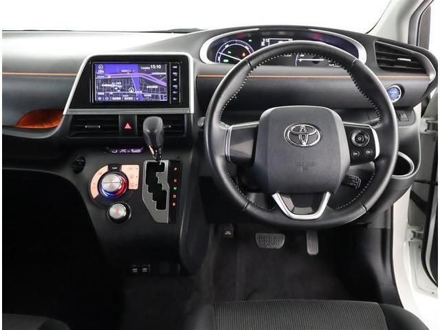 シエンタ ハイブリッド　ファンベースＧ　ＥＳＣ　プリクラッシュセーフティー　パワステ　運転席エアバック　バックモニタ－　イモビライザー　ＡＷ　フルセグＴＶ　クルコン　スマートキー　キーフリーシステム　ＥＴＣ　ＤＶＤ　ＡＢＳ　ナビＴＶ（4枚目）