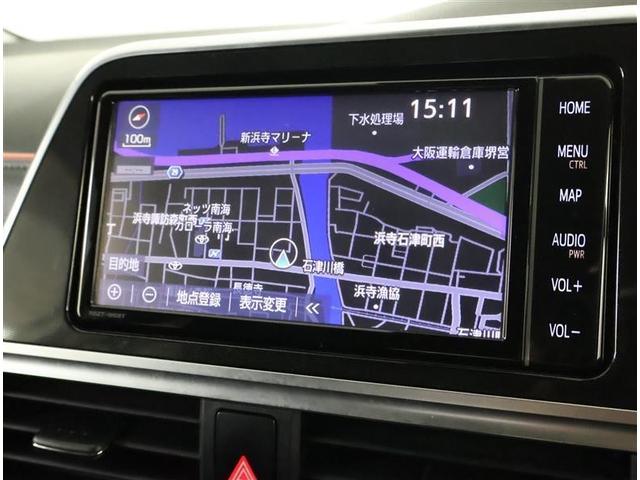 シエンタ ハイブリッド　ファンベースＧ　ＥＳＣ　プリクラッシュセーフティー　パワステ　運転席エアバック　バックモニタ－　イモビライザー　ＡＷ　フルセグＴＶ　クルコン　スマートキー　キーフリーシステム　ＥＴＣ　ＤＶＤ　ＡＢＳ　ナビＴＶ（6枚目）