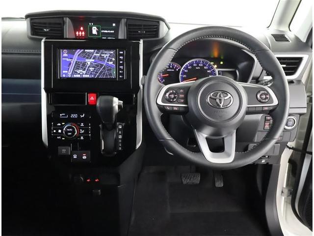 ルーミー カスタムG アイドリング 両側電動SD LEDヘット バックビューモニター 衝突回避ブレーキ 地デジ スマートキー メモリナビ クルーズコントロール DVD ETC 1オーナー オートエアコン アルミホイール(4枚目)