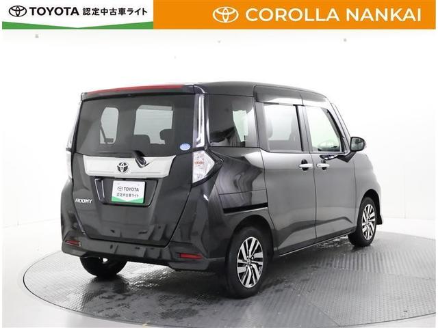 ルーミー カスタムＧ　バックモニタ　横滑り防止システム　運転席助手席エアバック　障害物ソナー　左右電動スライドドア　スマ－トキ－　Ａ－ＳＴＯＰ　エアバック　エアコン　ＬＥＤライト　キーフリー　フルセグテレビ　イモビ　ＰＳ（3枚目）