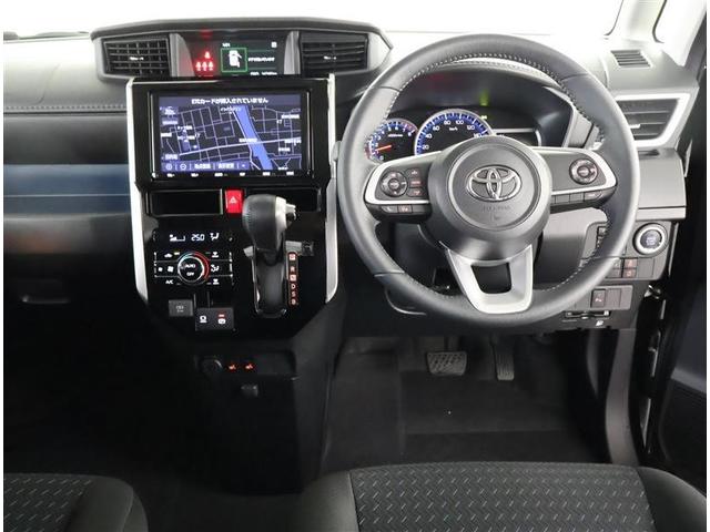 ルーミー カスタムＧ　バックモニタ　横滑り防止システム　運転席助手席エアバック　障害物ソナー　左右電動スライドドア　スマ－トキ－　Ａ－ＳＴＯＰ　エアバック　エアコン　ＬＥＤライト　キーフリー　フルセグテレビ　イモビ　ＰＳ（4枚目）