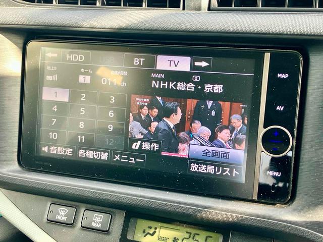 アクア S ETC バックカメラ ナビ TV オートライト スマートキー アイドリングストップ 電動格納ミラー CVT 衝突安全ボディ ABS ESC USB Bluetooth エアコン パワーステアリング(5枚目)