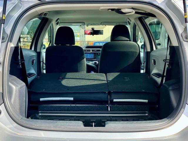 アクア S ETC バックカメラ ナビ TV オートライト スマートキー アイドリングストップ 電動格納ミラー CVT 衝突安全ボディ ABS ESC USB Bluetooth エアコン パワーステアリング(38枚目)