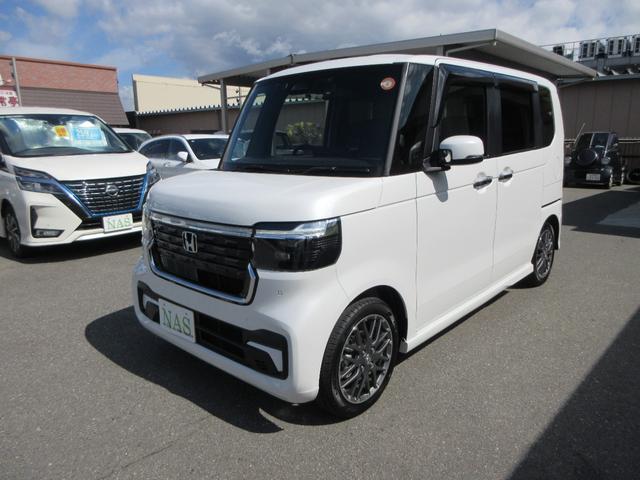 Ｎ－ＢＯＸカスタム ターボ　純正９インチホンダコネクトナビ　フルセグＴＶ　バックカメラ　ＤＶＤ再生　前後ドライブレコーダー　デジタルミラー　ホンダセンシング　両側パワースライド　シートヒーター　パドルシフト　１オーナー禁煙車（5枚目）