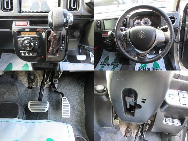 アルトワークス ベースグレード　インタークーラーターボ　５速オートギヤシフト　ＫＹＢサス　レーダーブレーキサポート　パドルシフト　ＨＩＤヘッドライト　ＳＤナビ　フルセグＴＶ　ＥＴＣ　パワーチャンバー　走行１１８６０ＫＭ（12枚目）