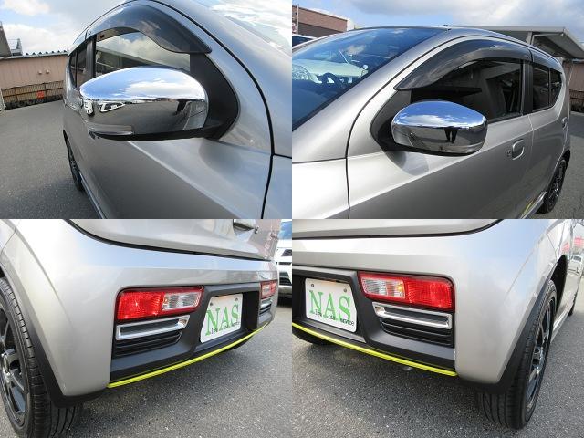 アルトワークス ベースグレード　インタークーラーターボ　５速オートギヤシフト　ＫＹＢサス　レーダーブレーキサポート　パドルシフト　ＨＩＤヘッドライト　ＳＤナビ　フルセグＴＶ　ＥＴＣ　パワーチャンバー　走行１１８６０ＫＭ（22枚目）