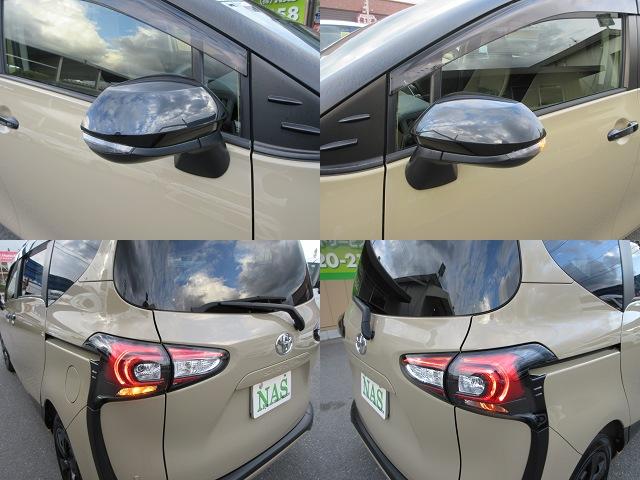 シエンタ ファンベースＧ　グランパー　ＬＥＤランプパッケージ　ステリングヒーター　シートヒーター　インテリジェントクリアランスソナー　ナビレディパッケージ　純正ナビ　フルセグＴＶ　バックカメラ　ＥＴＣ　ドラレコ　両側自動ドア　１オーナー（22枚目）