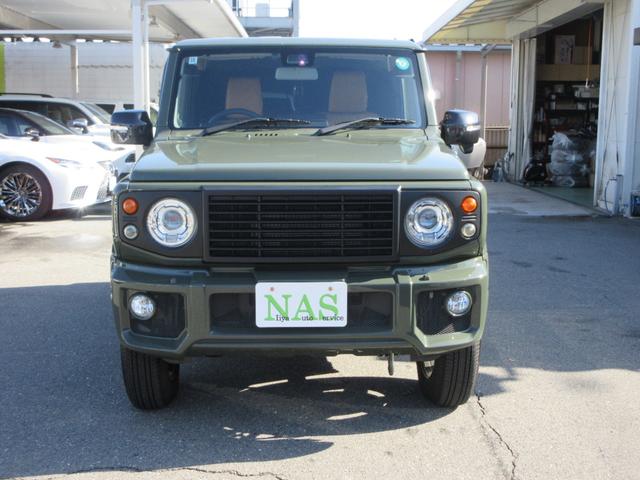 ジムニー ＸＣ　カロッツェリア９型ナビ　ＴＶ　バックカメラ　ＤＡＭＤ　ＬｉｔｔｌｅＤ　フロントグリル　ＬｉｔｔｌｅＧ　フロントバンパー　フェンダーパネル　リアバンパー　ＦＡＲＭ１６インチアルミ　ＥＴＣ　走行８５４ＫＭ（2枚目）