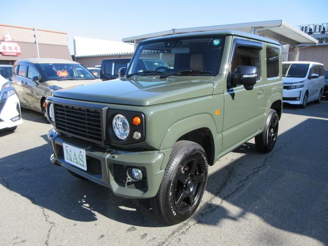 ジムニー ＸＣ　カロッツェリア９型ナビ　ＴＶ　バックカメラ　ＤＡＭＤ　ＬｉｔｔｌｅＤ　フロントグリル　ＬｉｔｔｌｅＧ　フロントバンパー　フェンダーパネル　リアバンパー　ＦＡＲＭ１６インチアルミ　ＥＴＣ　走行８５４ＫＭ（5枚目）