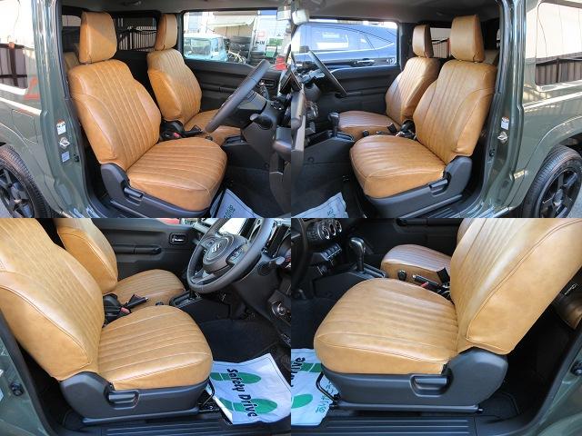 ジムニー ＸＣ　カロッツェリア９型ナビ　ＴＶ　バックカメラ　ＤＡＭＤ　ＬｉｔｔｌｅＤ　フロントグリル　ＬｉｔｔｌｅＧ　フロントバンパー　フェンダーパネル　リアバンパー　ＦＡＲＭ１６インチアルミ　ＥＴＣ　走行８５４ＫＭ（10枚目）