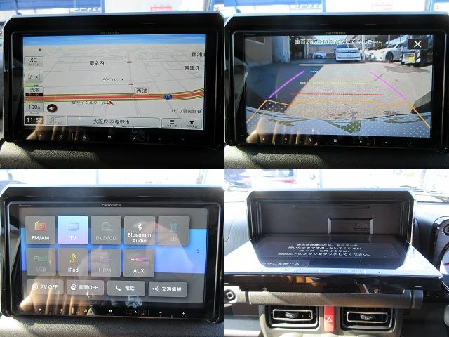 ジムニー ＸＣ　カロッツェリア９型ナビ　ＴＶ　バックカメラ　ＤＡＭＤ　ＬｉｔｔｌｅＤ　フロントグリル　ＬｉｔｔｌｅＧ　フロントバンパー　フェンダーパネル　リアバンパー　ＦＡＲＭ１６インチアルミ　ＥＴＣ　走行８５４ＫＭ（13枚目）