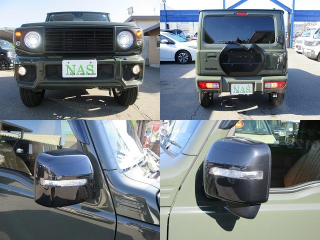 ジムニー ＸＣ　カロッツェリア９型ナビ　ＴＶ　バックカメラ　ＤＡＭＤ　ＬｉｔｔｌｅＤ　フロントグリル　ＬｉｔｔｌｅＧ　フロントバンパー　フェンダーパネル　リアバンパー　ＦＡＲＭ１６インチアルミ　ＥＴＣ　走行８５４ＫＭ（17枚目）