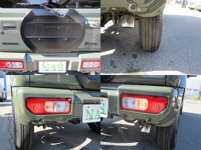 ジムニー ＸＣ　カロッツェリア９型ナビ　ＴＶ　バックカメラ　ＤＡＭＤ　ＬｉｔｔｌｅＤ　フロントグリル　ＬｉｔｔｌｅＧ　フロントバンパー　フェンダーパネル　リアバンパー　ＦＡＲＭ１６インチアルミ　ＥＴＣ　走行８５４ＫＭ（19枚目）