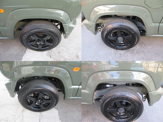 ジムニー ＸＣ　カロッツェリア９型ナビ　ＴＶ　バックカメラ　ＤＡＭＤ　ＬｉｔｔｌｅＤ　フロントグリル　ＬｉｔｔｌｅＧ　フロントバンパー　フェンダーパネル　リアバンパー　ＦＡＲＭ１６インチアルミ　ＥＴＣ　走行８５４ＫＭ（23枚目）