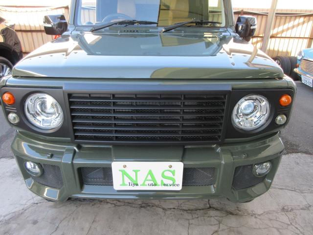 ジムニー ＸＣ　カロッツェリア９型ナビ　ＴＶ　バックカメラ　ＤＡＭＤ　ＬｉｔｔｌｅＤ　フロントグリル　ＬｉｔｔｌｅＧ　フロントバンパー　フェンダーパネル　リアバンパー　ＦＡＲＭ１６インチアルミ　ＥＴＣ　走行８５４ＫＭ（45枚目）