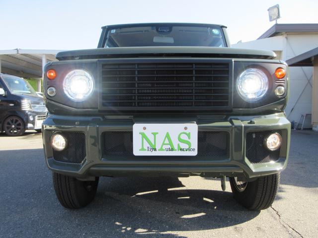 ジムニー ＸＣ　カロッツェリア９型ナビ　ＴＶ　バックカメラ　ＤＡＭＤ　ＬｉｔｔｌｅＤ　フロントグリル　ＬｉｔｔｌｅＧ　フロントバンパー　フェンダーパネル　リアバンパー　ＦＡＲＭ１６インチアルミ　ＥＴＣ　走行８５４ＫＭ（46枚目）