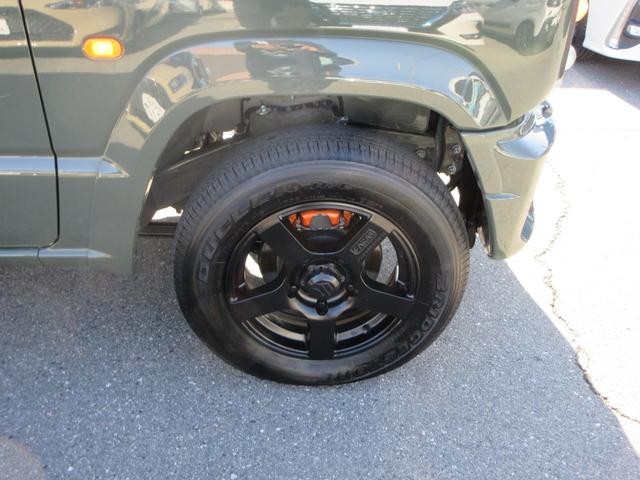 ジムニー ＸＣ　カロッツェリア９型ナビ　ＴＶ　バックカメラ　ＤＡＭＤ　ＬｉｔｔｌｅＤ　フロントグリル　ＬｉｔｔｌｅＧ　フロントバンパー　フェンダーパネル　リアバンパー　ＦＡＲＭ１６インチアルミ　ＥＴＣ　走行８５４ＫＭ（52枚目）