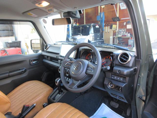 ジムニー ＸＣ　カロッツェリア９型ナビ　ＴＶ　バックカメラ　ＤＡＭＤ　ＬｉｔｔｌｅＤ　フロントグリル　ＬｉｔｔｌｅＧ　フロントバンパー　フェンダーパネル　リアバンパー　ＦＡＲＭ１６インチアルミ　ＥＴＣ　走行８５４ＫＭ（61枚目）