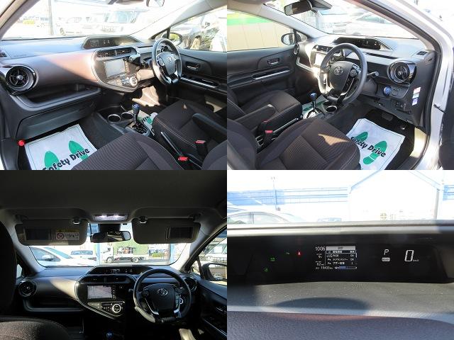 アクア G 純正ナビ TV バックカメラ ETC ドラレコ シートヒーター LEDヘッドライト&フォグ セーフティセンス クリアランスソナー クルーズコントロール プッシュスタート スマートキー 1オーナー禁煙車(9枚目)